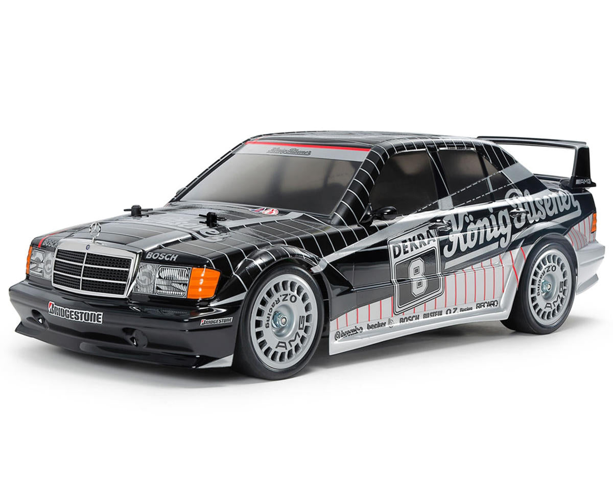 Tamiya 47525 TT-02 91' Mercedes-Benz 190 E 2.5-16 EVO II 1/10 4WD Electric Touring Car (Limited Edition) (TT-02) (Painted Body)