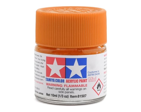 Tamiya 81506 MX-6 MX6 Mini Orange Acrylic Paint (10ml)