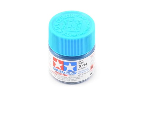 Tamiya 81514 MX-14 Mini Sky Blue Acrylic Paint (10ml)