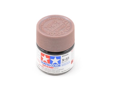 Tamiya 81533 MX-33 Metallic Bronze Acrylic Paint (10ml)