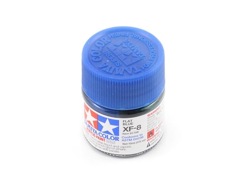 Tamiya 81708 Mini MXF-8 Flat Blue Acrylic Paint (10ml)