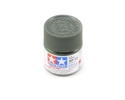 Tamiya 81713 MXF-13 J.A. Flat Green Acrylic Paint (10ml)