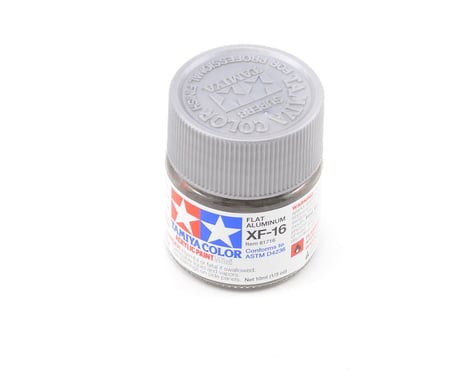 Tamiya 81716 Mini MXF-16 Flat Aluminum Acrylic Paint (10ml)