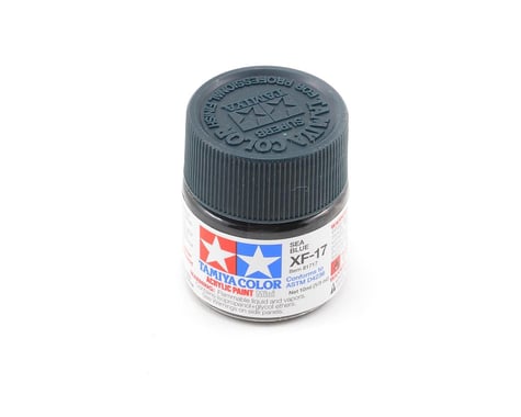 Tamiya 81717 MXF-17 Flat Sea Blue Acrylic Paint (10ml)