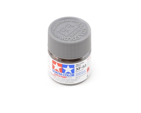 Tamiya 81753 Mini MXF-53 Flat Neutral Grey Acrylic Paint (10ml)