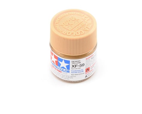 Tamiya 81759 Mini MXF-59 Flat Desert Yellow Acrylic Paint (10ml)