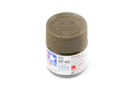 Tamiya 81762 Mini MXF-62 Flat Olive Drab Acrylic Paint (10ml)
