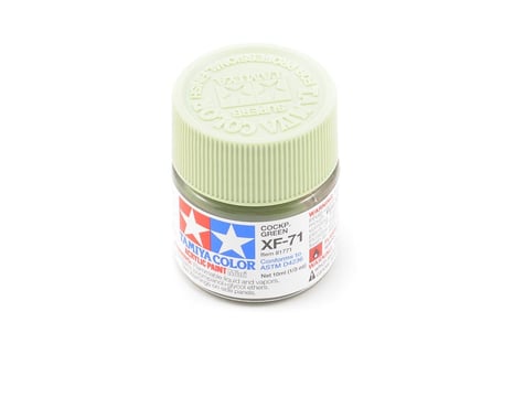 Tamiya 81771 Mini MXF-71 Flat Cockpit Green Acrylic Paint (10ml)