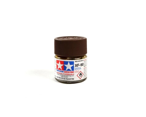 Tamiya 81790 MXF-90 Flat Red Brown 2 Acrylic Paint (10ml)