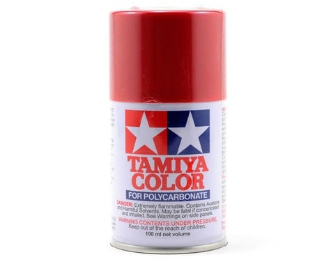Tamiya 86015 PS-15 Metallic Red Lexan Spray Paint (100ml)