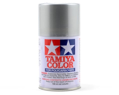 Tamiya 86041 PS-41 Bright Silver Lexan Spray Paint (100ml)