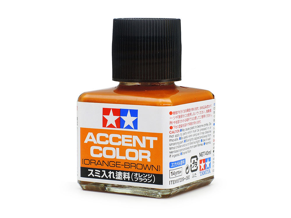 Tamiya 87209 Accent Color, Orange-Brown, 40ml