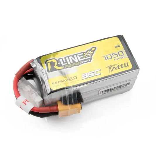 Tattu 9072 R-Line 1050mAh 6s 95C Lipo Battery
