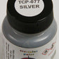Tru-Color Paint 077 - Railroad Color Acrylic Paint - 1oz/29.6mL - Silver