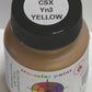 Tru-Color Paint 290 - Railroad Color Acrylic Paint - 1oz/29.6mL - CSX Transportation YN3 Yellow