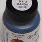 Tru-Color Paint 334 - Railroad Color Acrylic Paint - 1oz/29.6mL - Baltimore & Ohio Bando Blue