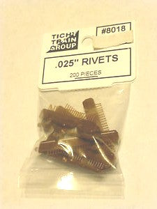 Tichy Trains 8018 HO .025 Rivets
