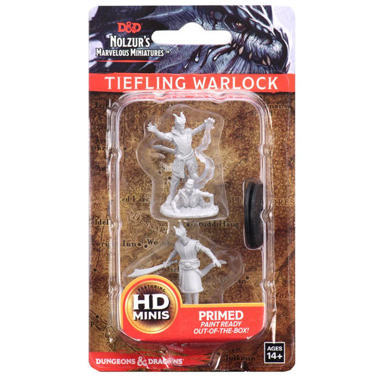 WIZKIDS 73388 D&D Nolzur's Marvelous Miniatures: Male Tiefling Warlock