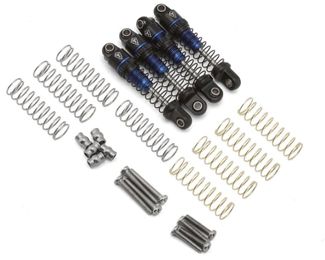 Treal TSCX30-11 SCX30 23mm Almn Oil-Filled Threaded Shocks (Blue) (4)