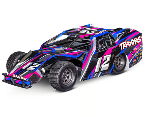 Traxxas 104354-74-PINK Slash® Modified 1/10 RTR 2WD Dirt Oval Racer (Pink) w/TQ 2.4Ghz Radio