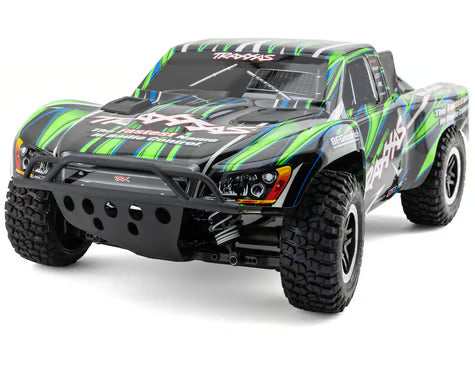 Traxxas 68386-4-GRN Slash VXL 1/10 RTR 4X4 Brushless Short Course Truck (Green) w/TQi™ 2.4GHz Radio & TSM®