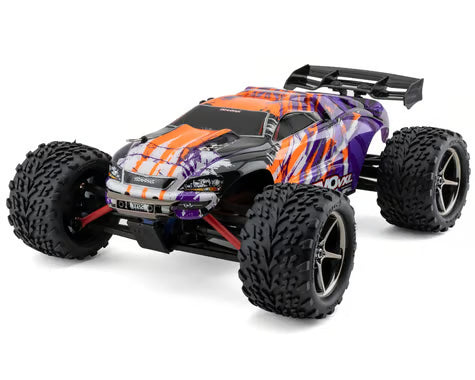 Traxxas 71076-8-PRPL E-Revo VXL Brushless 1/16 4WD RTR Monster Truck (Purple) w/VXL-3m ESC, TQi 2.4GHz Radio, Battery & USB-C Charger