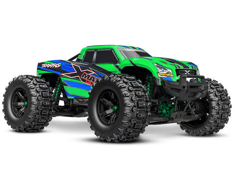 Traxxas 77097-4-GRNX X-Maxx Ultimate 8S 4WD Brushless RTR Monster Truck (Green) w/TQi 2.4GHz Radio & TSM