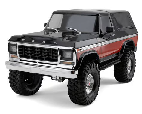Traxxas 82246-4-RED TRX-4® Scale and Trail® Crawler with 1979 Ford® Bronco Body Red