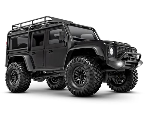 Traxxas 90754-1-BLK TRX-4M® 1/18 RTR Electric Rock Crawler w/Land Rover Defender Body (Black)