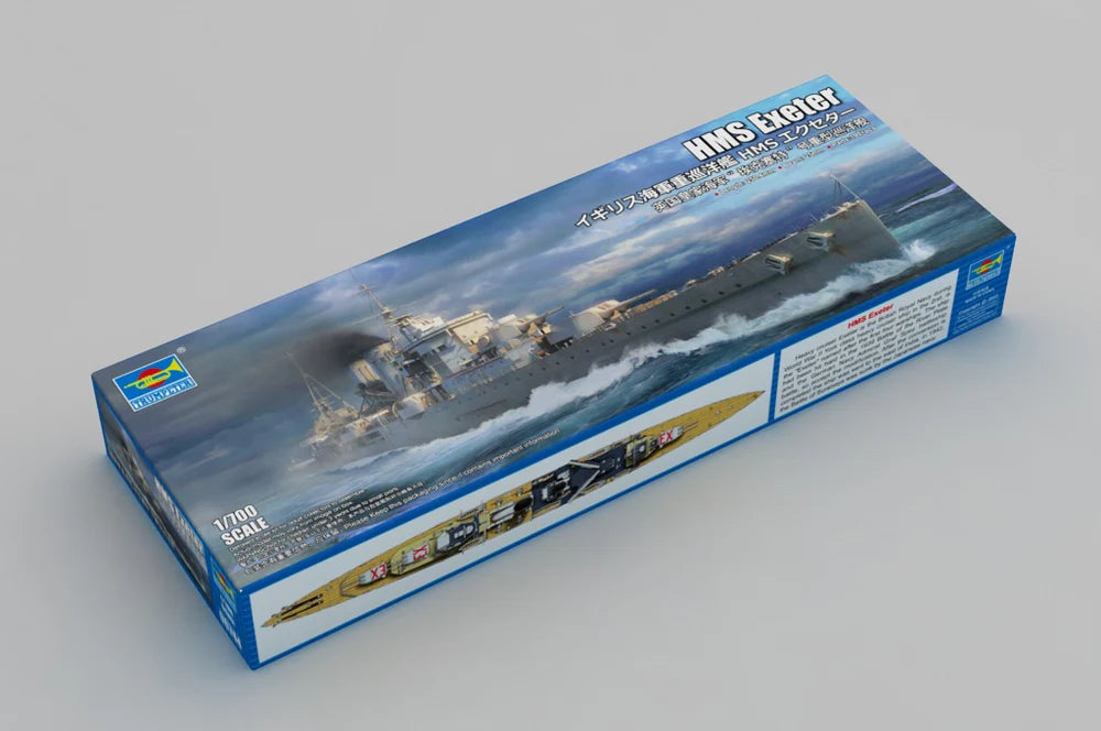 Trumpeter 6744 1/700 HMS Exeter British Heavy Cruiser