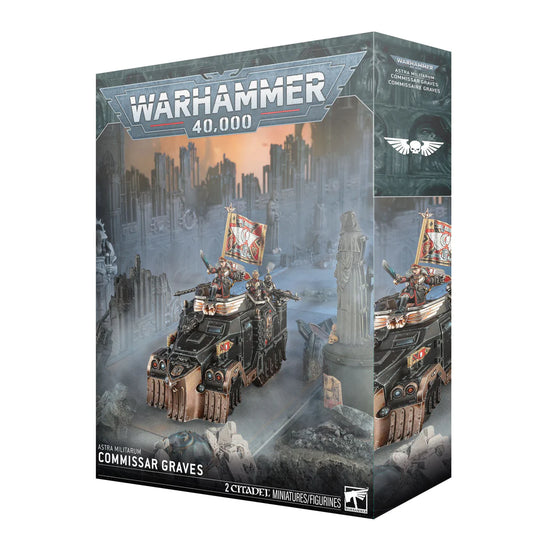 Citadel 47-58 WH 40K: Astra Militarum: Commissar Graves