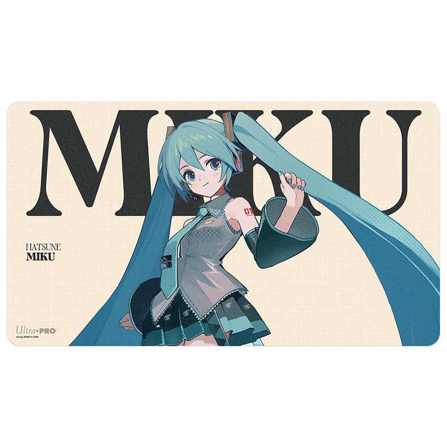 Ultra Pro 16824 Playmat: Hatsune Miku: Retro Soundscapes: Miku