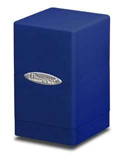 Ultra Pro 84175 Satin Tower Deck Box - Blue