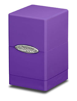 Ultra Pro 84181 Satin Tower Deck Box - Purple