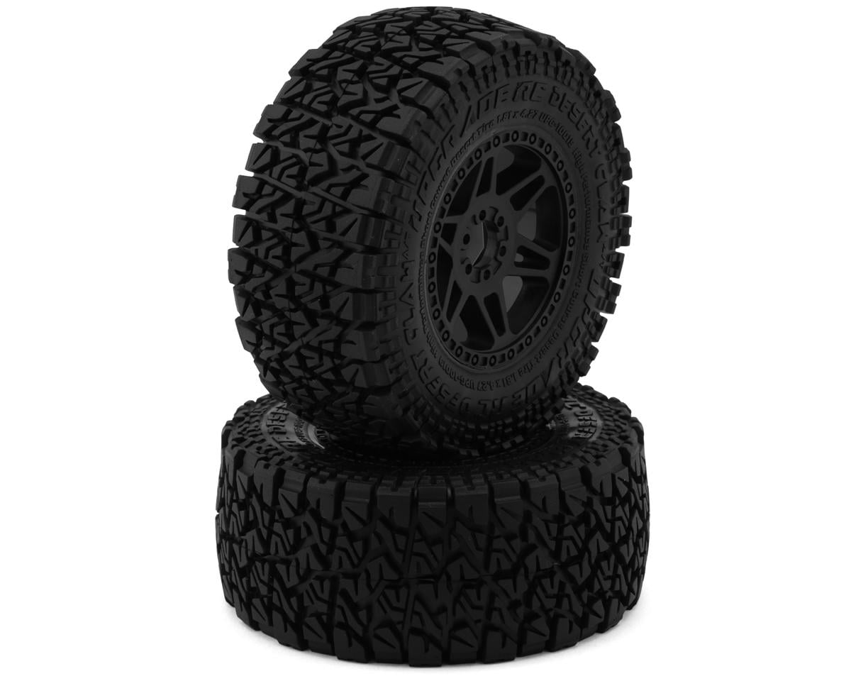 UpGrade RC 10019 Desert Claw SC 2.2/3.0" Pre-Mounted Short Course Truck Tires (2) (17mm/14mm/12mm Hex)