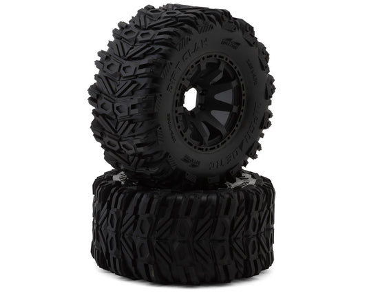 UpGrade RC 10035 BELTED Dirt Claw 2.9" Pre-Mounted Tires for Traxxas® MAXX®