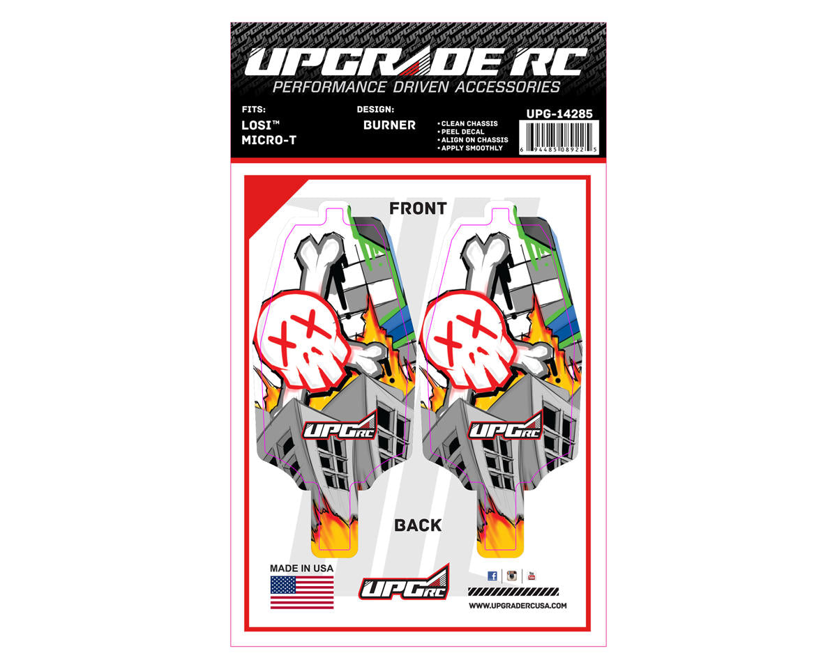 UpGrade RC 14285 Chassis Protector for Losi® Micro-T (Burner) (2)