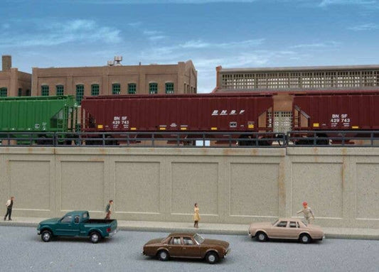 Walthers 3882 Urban Retaining Walls, N scale Cornerstone