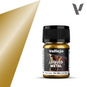 Vallejo 70.793 35ml Liquid Metal - Rich Gold