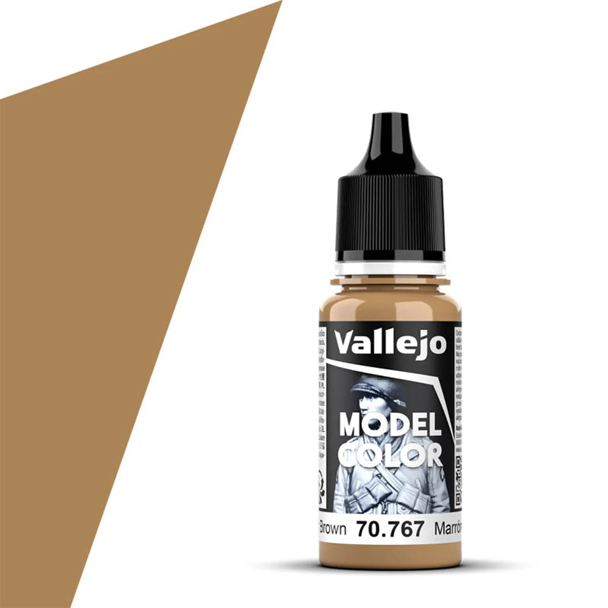 Vallejo Model Color (138) 70.767 Desert Brown 18ml