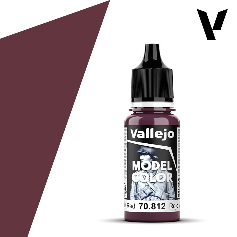 Vallejo Model Color (046) 70.812 Violet Red 18ml