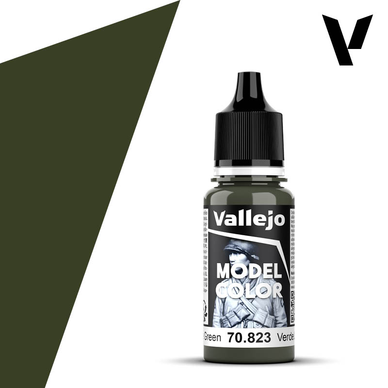 Vallejo Model Color (095) 70.823 Luftwaffe Camo Green 18ml