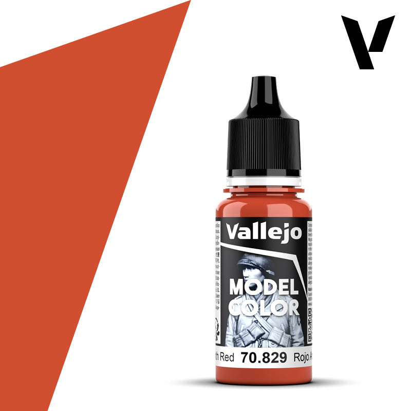 Vallejo Model Color (036) 70.829 Amaranth Red 18ml