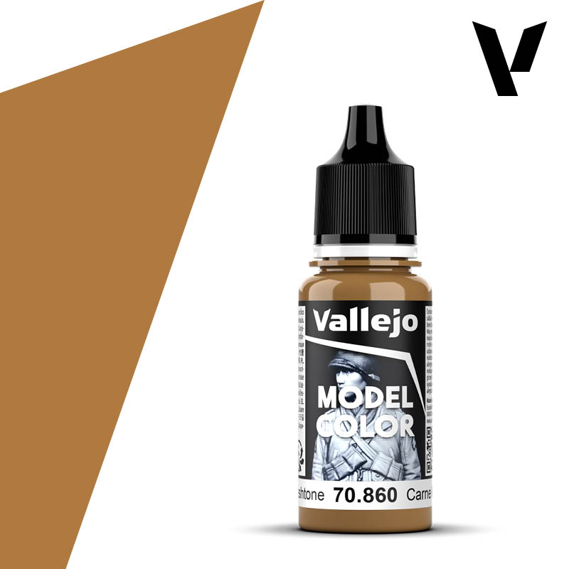 Vallejo Model Color (019) 70.860 Medium Fleshtone 18ml