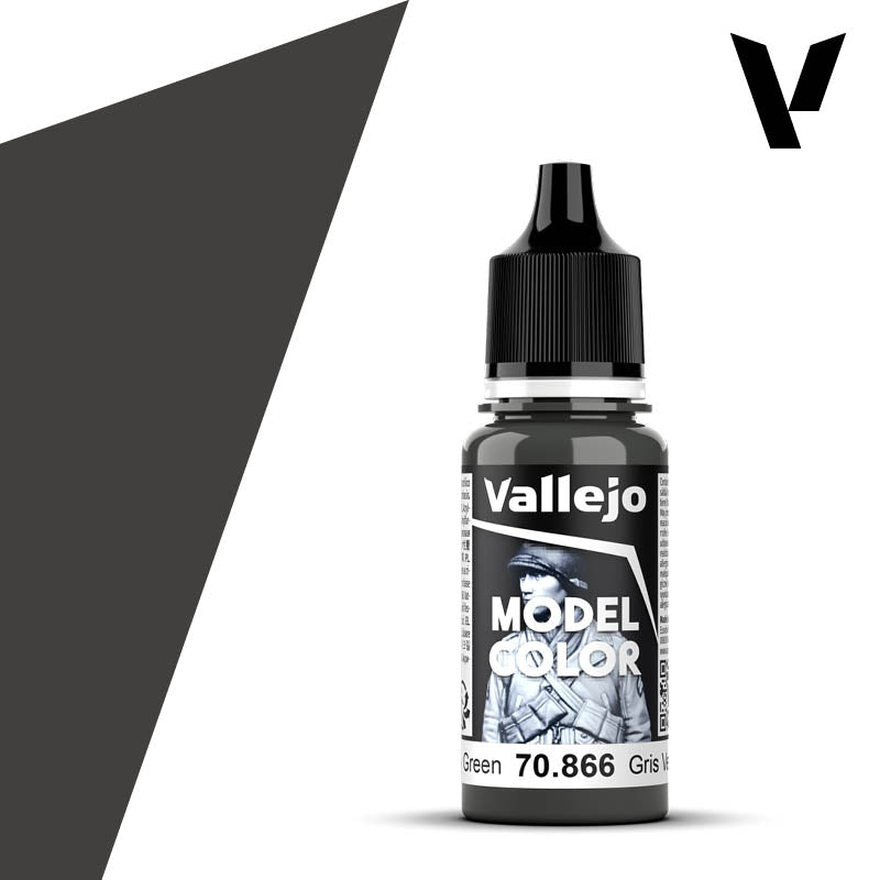 Vallejo Model Color (184) 70.866 Grey Green 18ml
