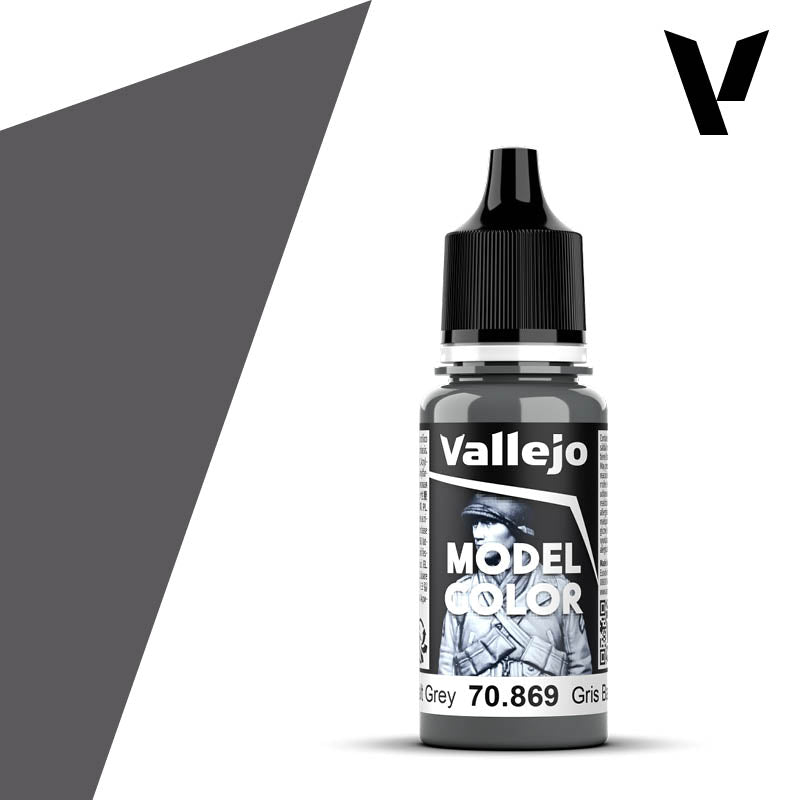 Vallejo Model Color (187) 70.869 Basalt Grey 18ml
