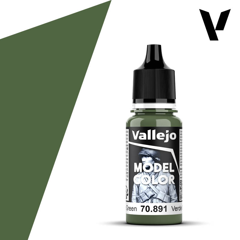 Vallejo Model Color (086) 70.891 Intermediate Green 18ml