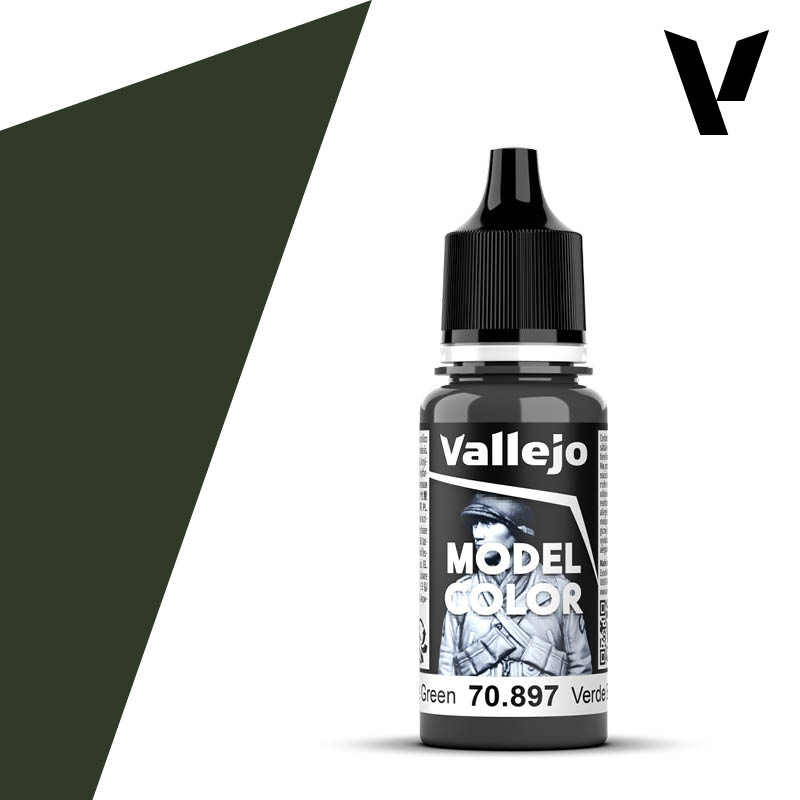 Vallejo Model Color (084) 70.897 Bronze Green 18ml