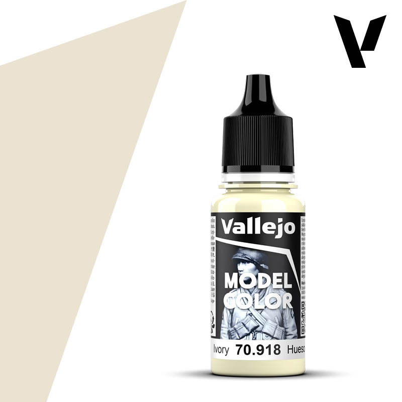 Vallejo Model Color (004) 70.918 Ivory 18ml