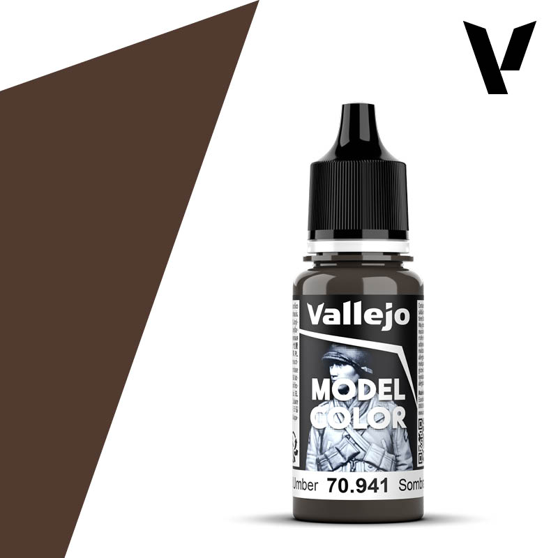 Vallejo Model Color (118) 70.941 Burnt Umber 18ml